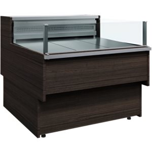 Витрина холодильная Carboma GC110 SP 1,25-2 (ВХСл-1,25 Carboma CG 110) (1005 венге)