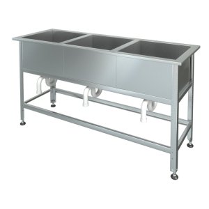 Ванна моечная МХМ М-3-0,4-0,63/1,79 (AISI 430, t=0,6)