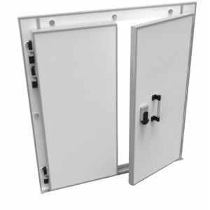 Дверь холодильная распашная двустворчатая НТ-РДД-1800*3000/120 - Изображение 2