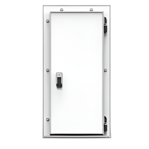 Дверь холодильная распашная одностворчатая НТ-РДО-900*1800/120 (с металлической рамой)