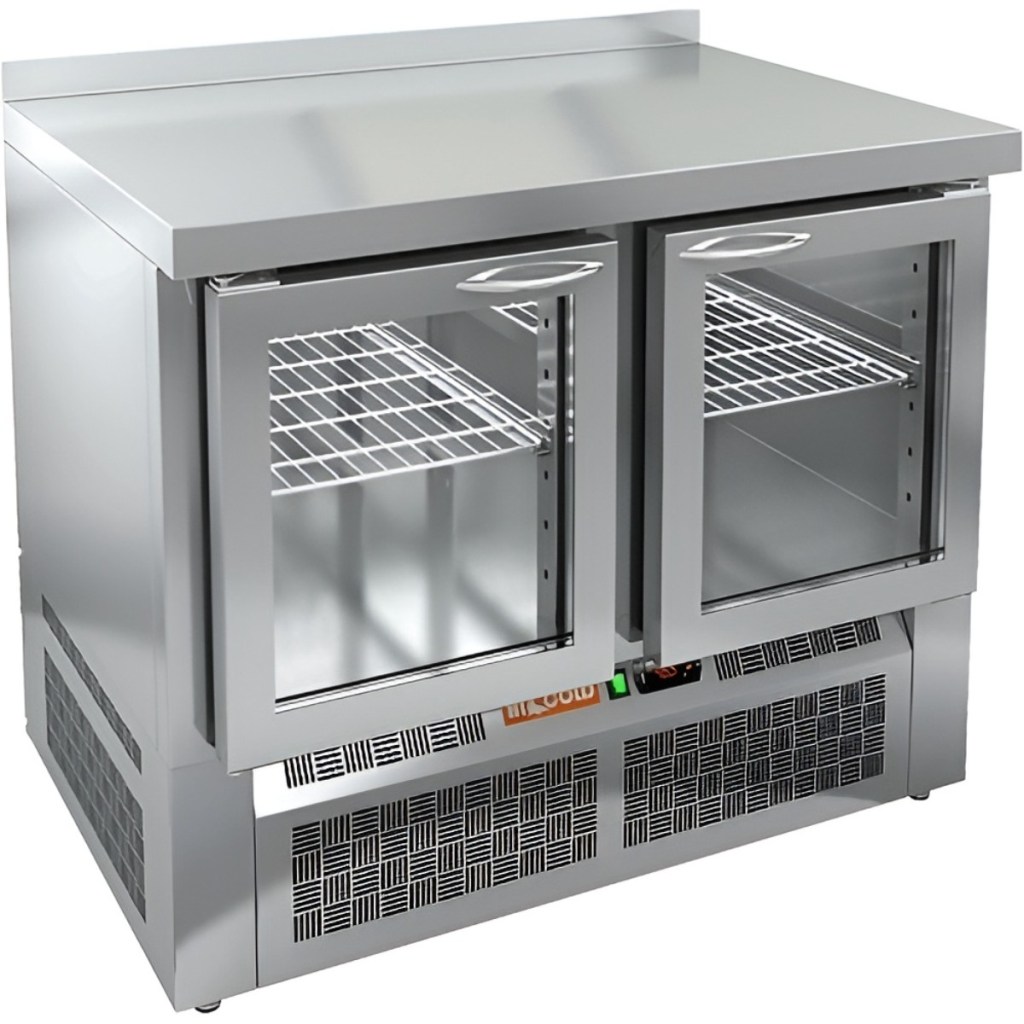 Стол холодильный среднетемпературный HiCold SNEG 11 HT увеличенная столешница
