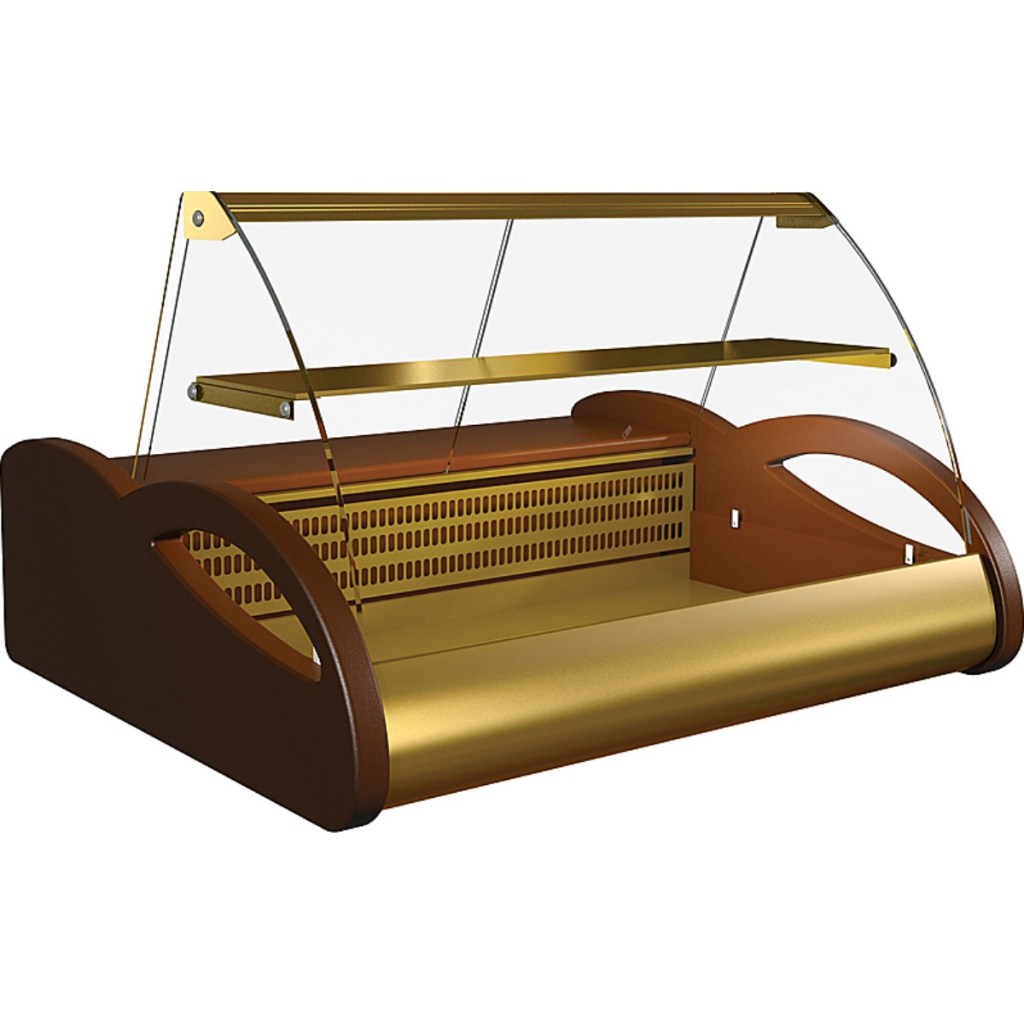 Витрина холодильная настольная Carboma А87 SV 1,0-1 0012-1036 (ВХСн-1,0 Арго Люкс)