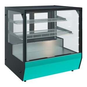 Витрина нейтральная (неохлаждаемая) настольная Carboma AC59 N 0,7-1 (фронт стандартный цвет) - Изображение 2