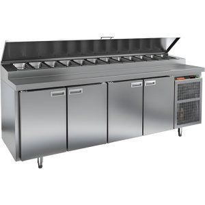 Стол холодильный для пиццы HiCold PZ1-1111GN (1/3) M