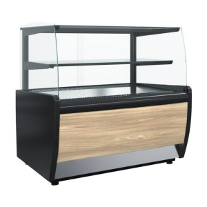 Витрина кондитерская Carboma K70 VM 1,3-12 Light Паттерн (0106 Седой дуб)