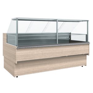 Витрина холодильная Carboma GC110 SM 2,5-1 (ВХС-2,5 Carboma GC 110) (1006 дуб)