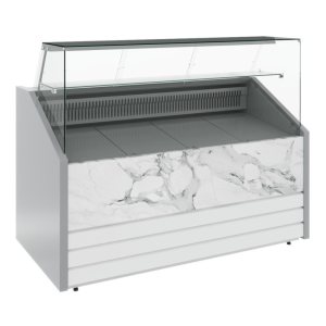 Витрина холодильная Carboma GC75 VV 1,8-1 фронт нестандартный цвет (динамика) - Изображение 3