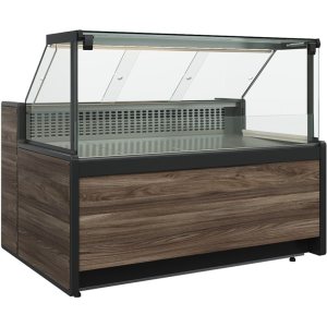 Витрина нейтральная Carboma GC111 N 0,94-1 (1008 (Темный дуб)) (без боковин)