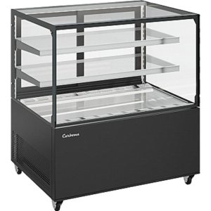 Витрина нейтральная Carboma KC78-130 N 1,2-1 (9005)