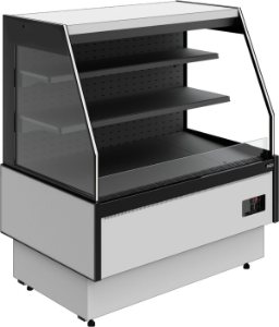 Горка холодильная Carboma GC95 VM 1,25-2 без боковин (версия 2.0) (цвет по схеме стандарт) - Изображение 2