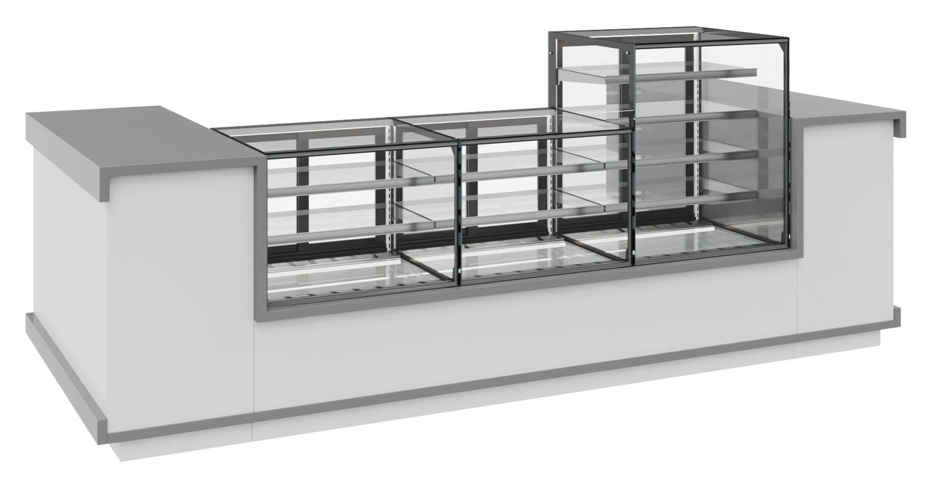 Витрина кондитерская KC71-110 VV 0,9-1 BUILT-IN